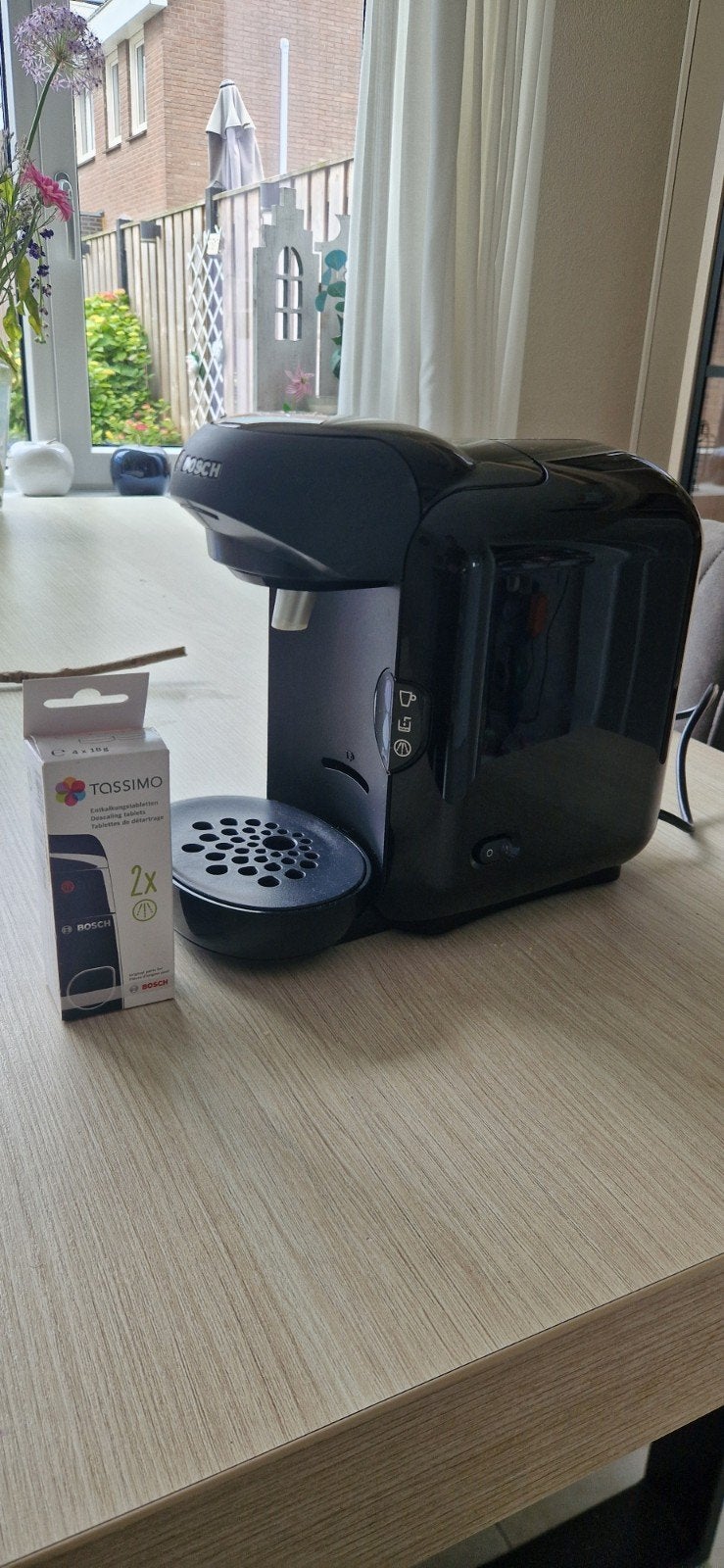 Bosch Tassimo koffiemachine CTPM07, Koffiemachine, Ophalen of Verzenden, Zo goed als nieuw, Koffiepads en cups