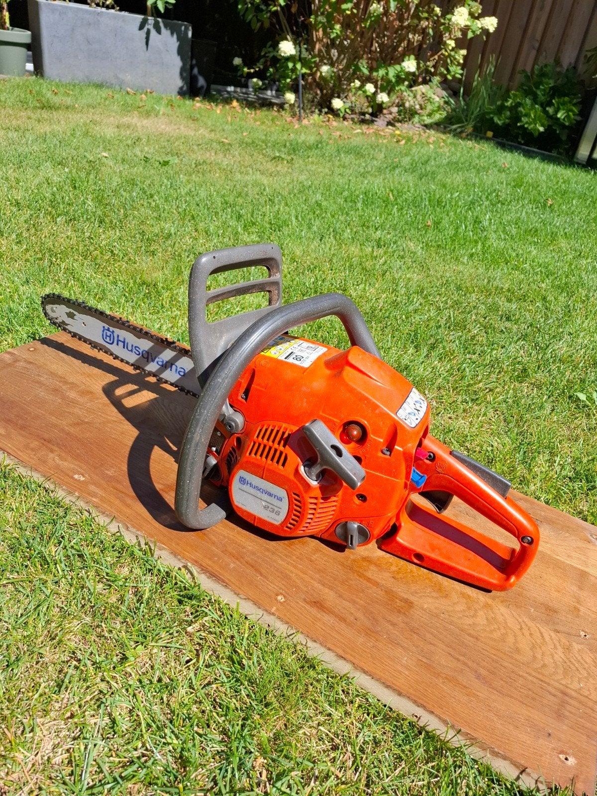 husqvarna 236 kettingzaag, klaar voor gebruik!, Ophalen of Verzenden
