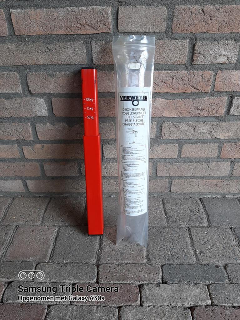 Verweyen Kogeldrukmeter - Deichselwaage tot 100kg, Ophalen of Verzenden, Nieuw