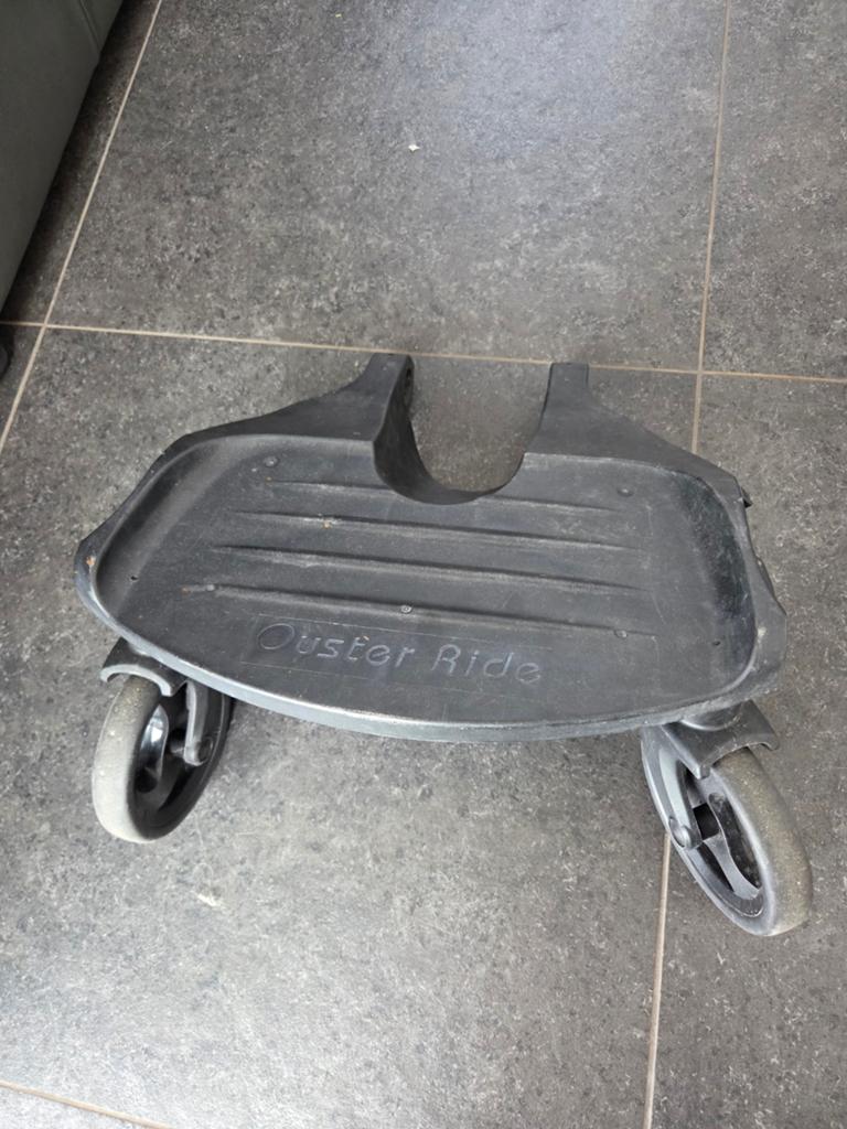 Oyster Ride-on-board sta plankje voor achter kinderwagen, Ophalen of Verzenden, Gebruikt, Overige merken