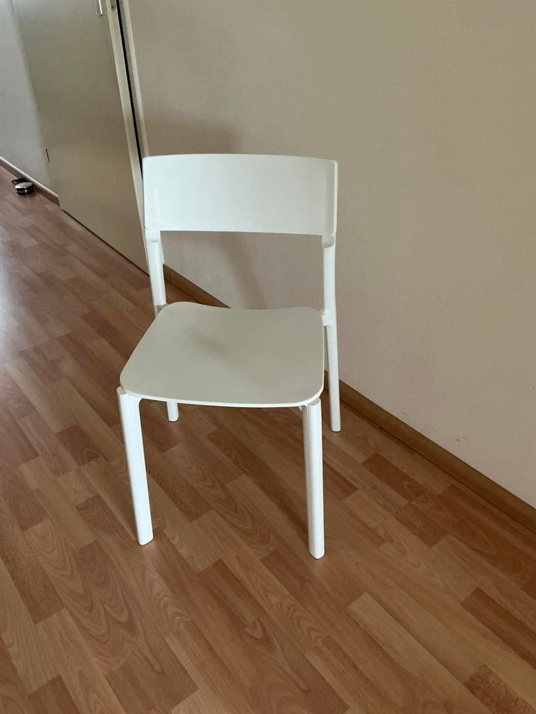 Merk:Ikea 1 Kunststof (douche)stoel kleur wit., Ophalen, Zo goed als nieuw