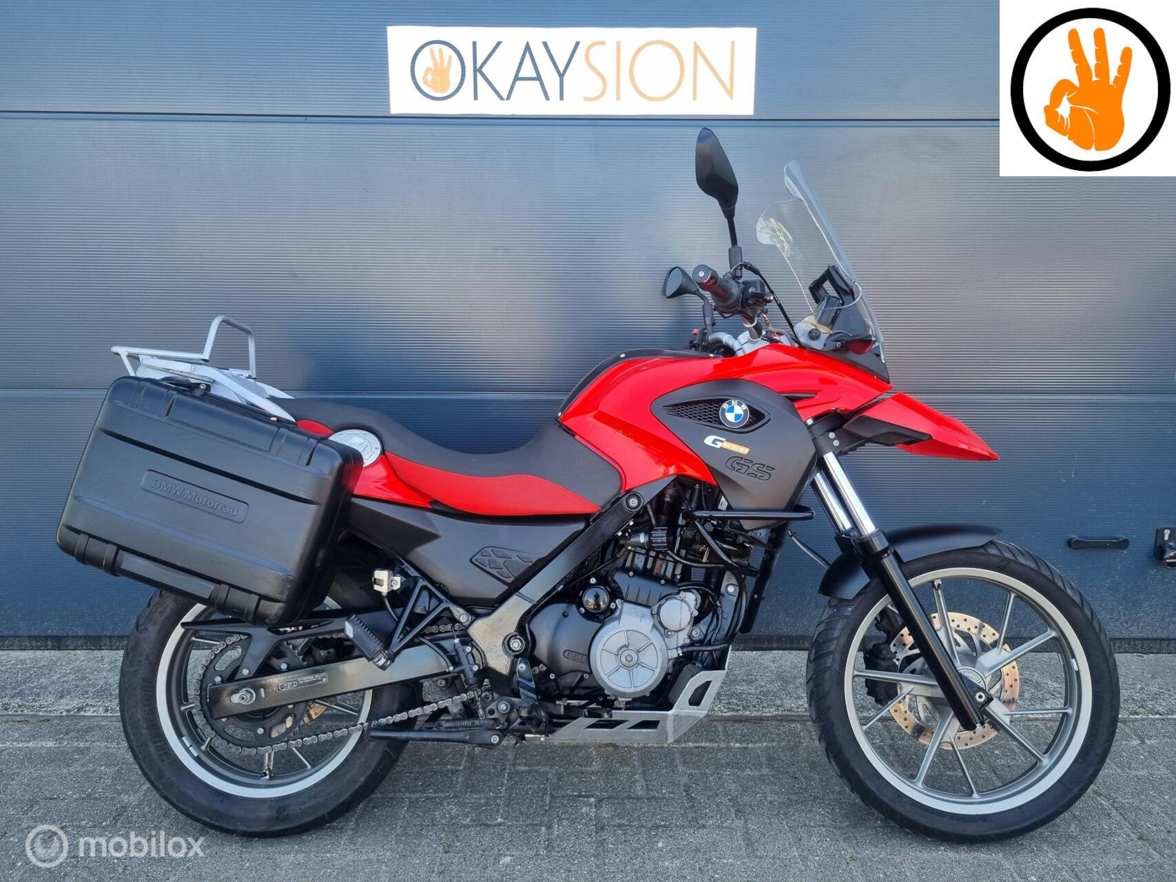 Mooie BMW G 650 GS (bj 2011) 35kw A2! 650gs, Motoren, Bedrijf, 652 cc, Toermotor, ABS