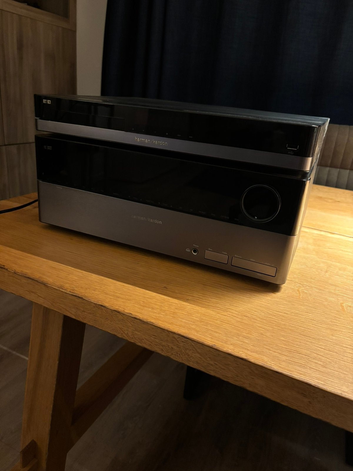 Harman/kardon receiver en dvd speler, Zo goed als nieuw, 120 watt of meer, Stereo, Ophalen