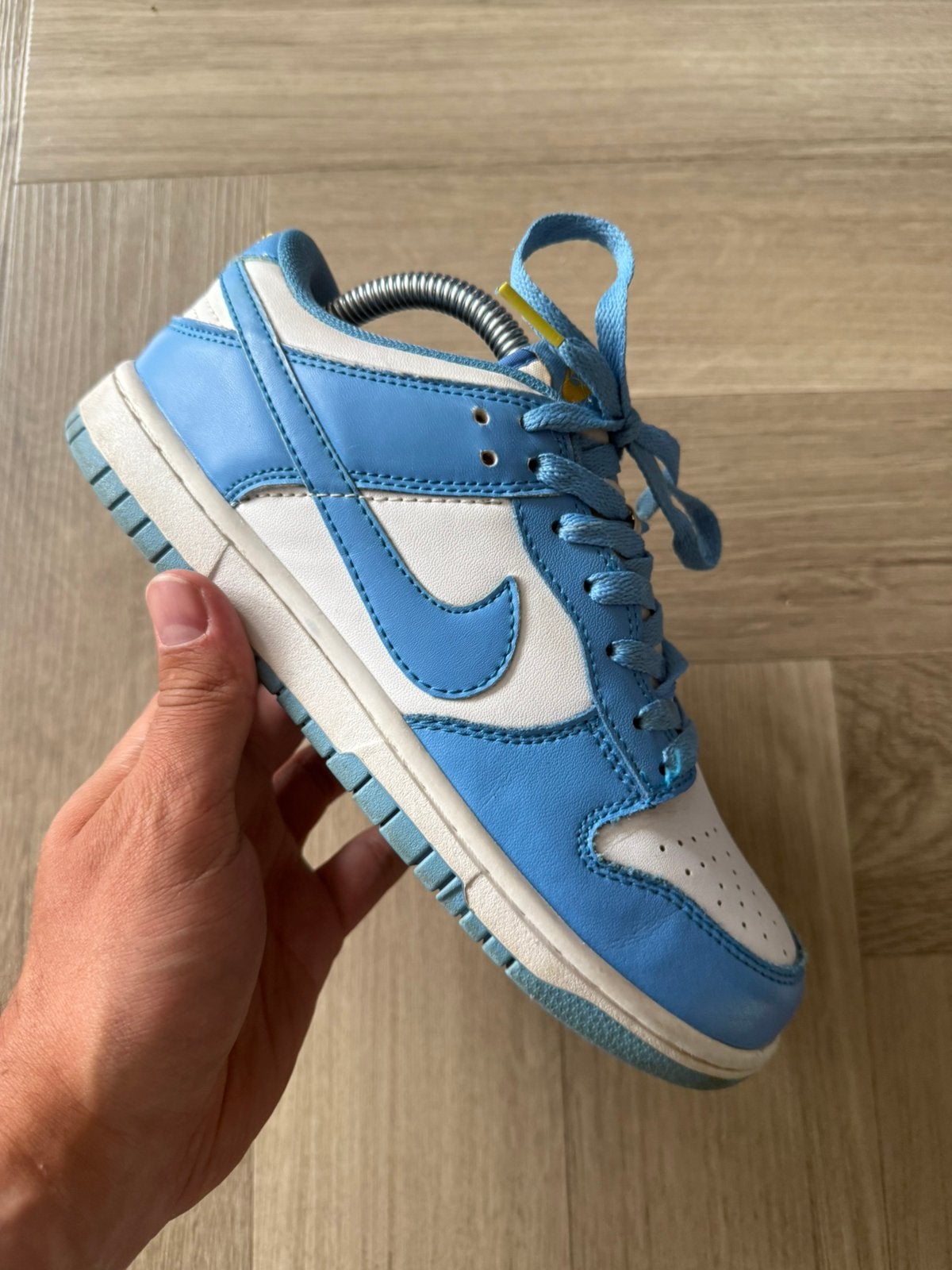 Nike dunk low baby blue unc 40, Ophalen of Verzenden, Zo goed als nieuw, Blauw, Sneakers of Gympen