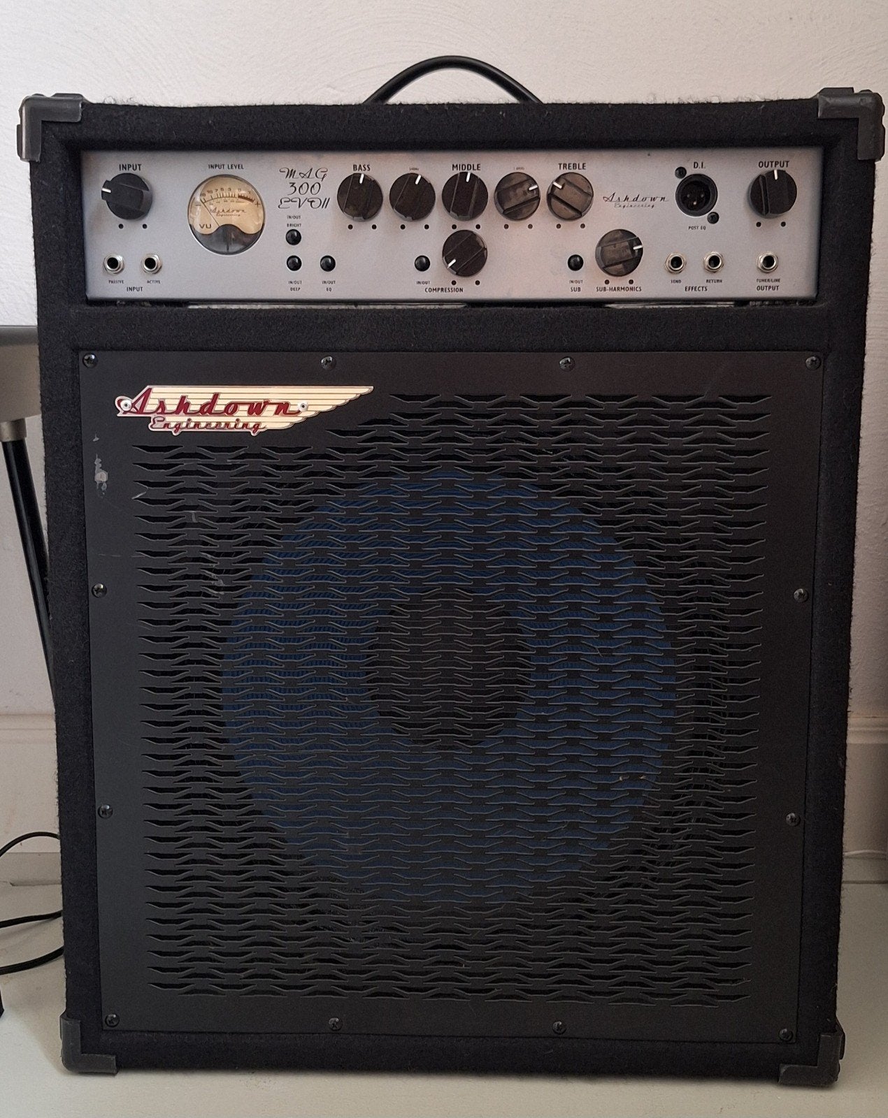 Ashdown mag300 evoii basversterker, Ophalen, Gebruikt