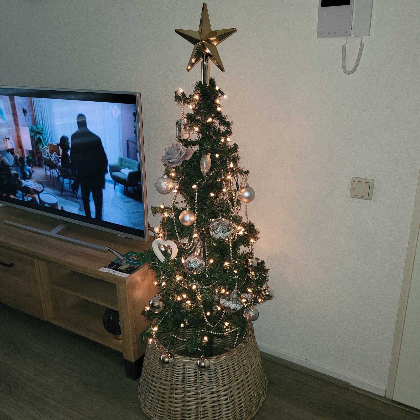 Kerstboom + Mand, Diversen, Kerst, Ophalen
