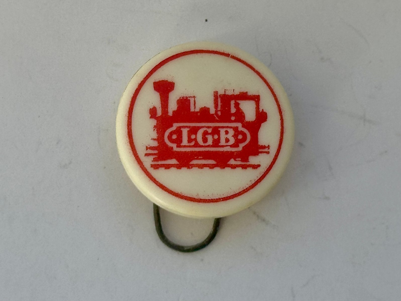 Plastic Speld L G B Lehmann Gross Bahn, Ophalen of Verzenden, Zo goed als nieuw, Merk, Speldje of Pin