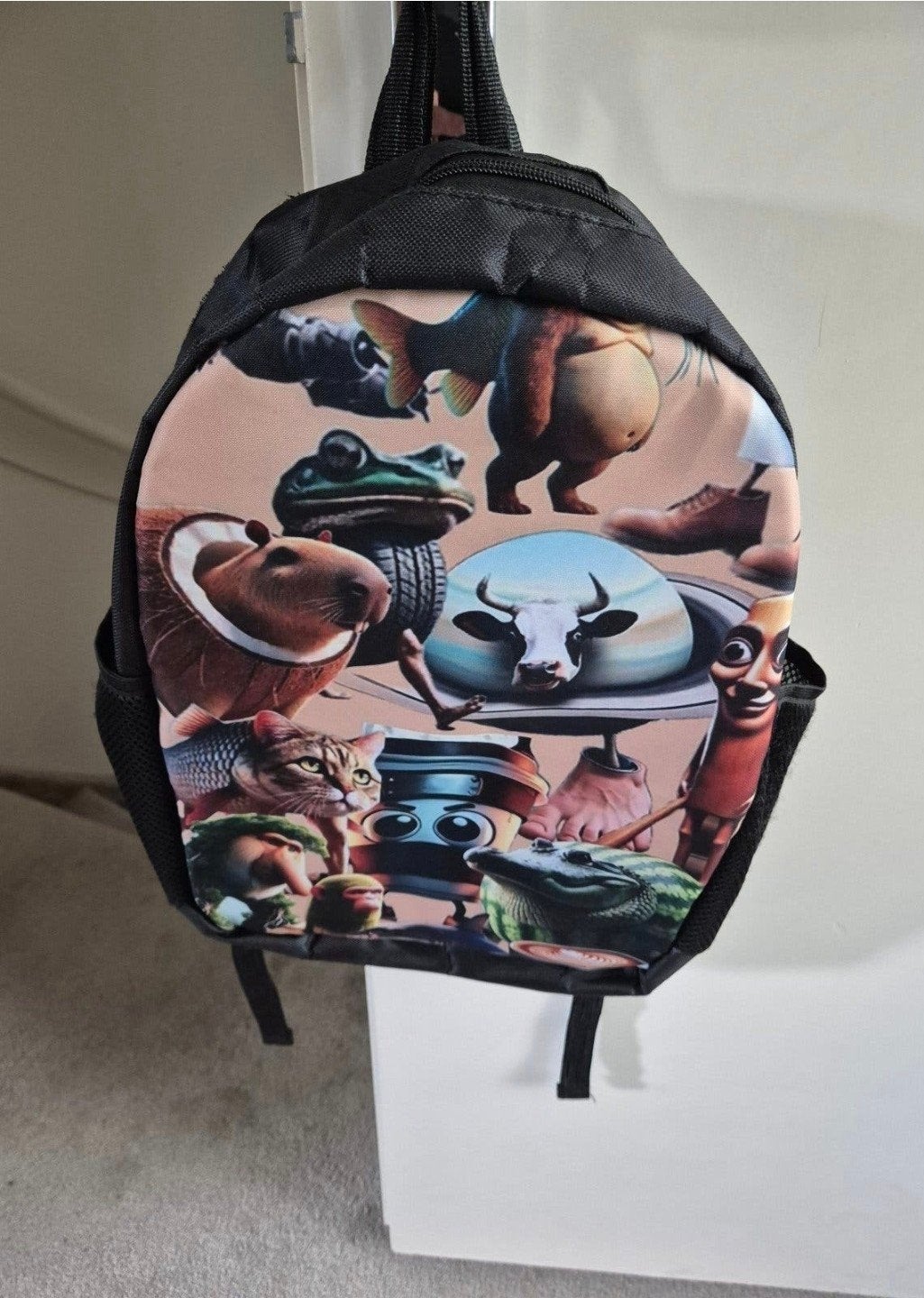 schooltas / rugtas voor kind, Gebruikt, Rugtas, Zwart, Ophalen of Verzenden