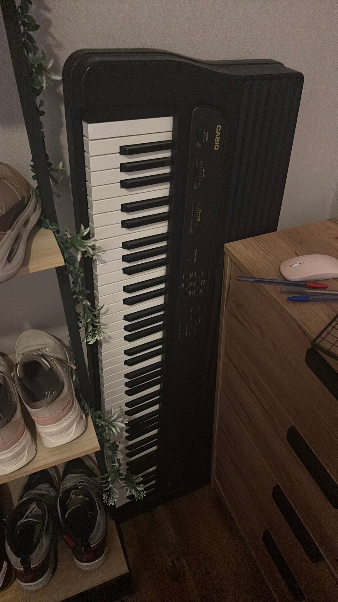 Piano electric casio, Ophalen, Gebruikt, Zwart, Digitaal