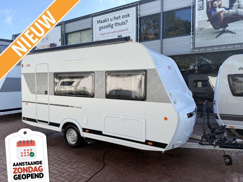 LMC Sassino 430 D Met mover, Luifel, fietsenrek!! 2025 Model, Schokbreker, Bedrijf, Tot en met 3, 5 tot 6 meter