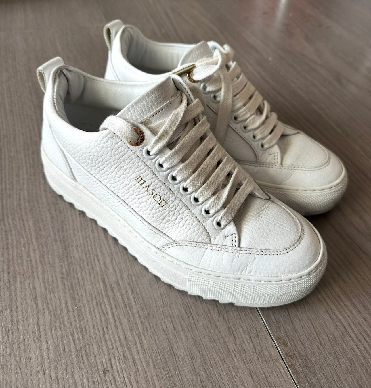 Mason Garments dames sneakers maat 36 wit, Ophalen of Verzenden, Gedragen, Wit, Sneakers of Gympen