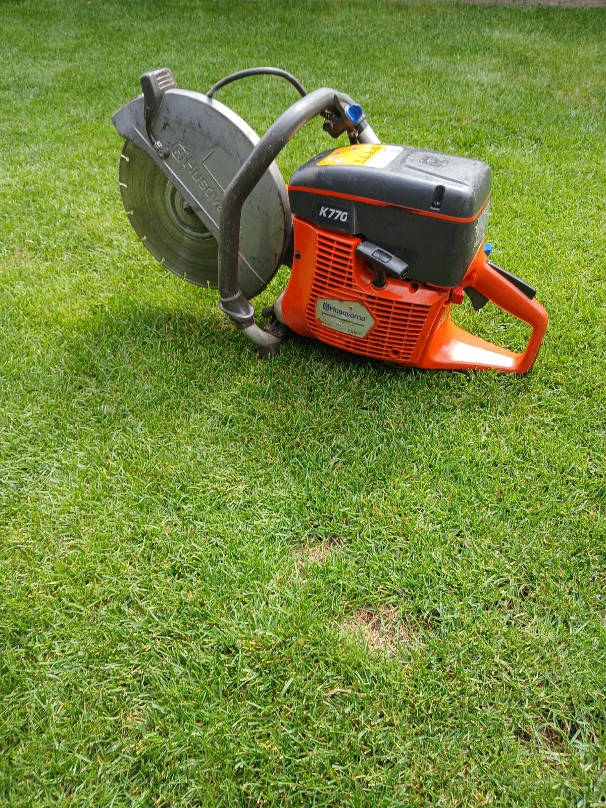 Husqvarna K 770 bandenzaag 300 mm gereviseerd, Gebruikt, 70 mm of meer, Overige typen, Ophalen of Verzenden