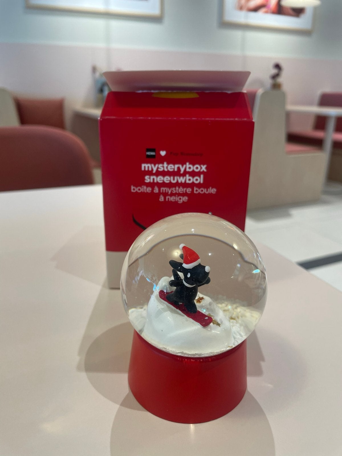 Hema Mysterybox Sneeuwbol Takkie en Siepie, Ophalen, Nieuw