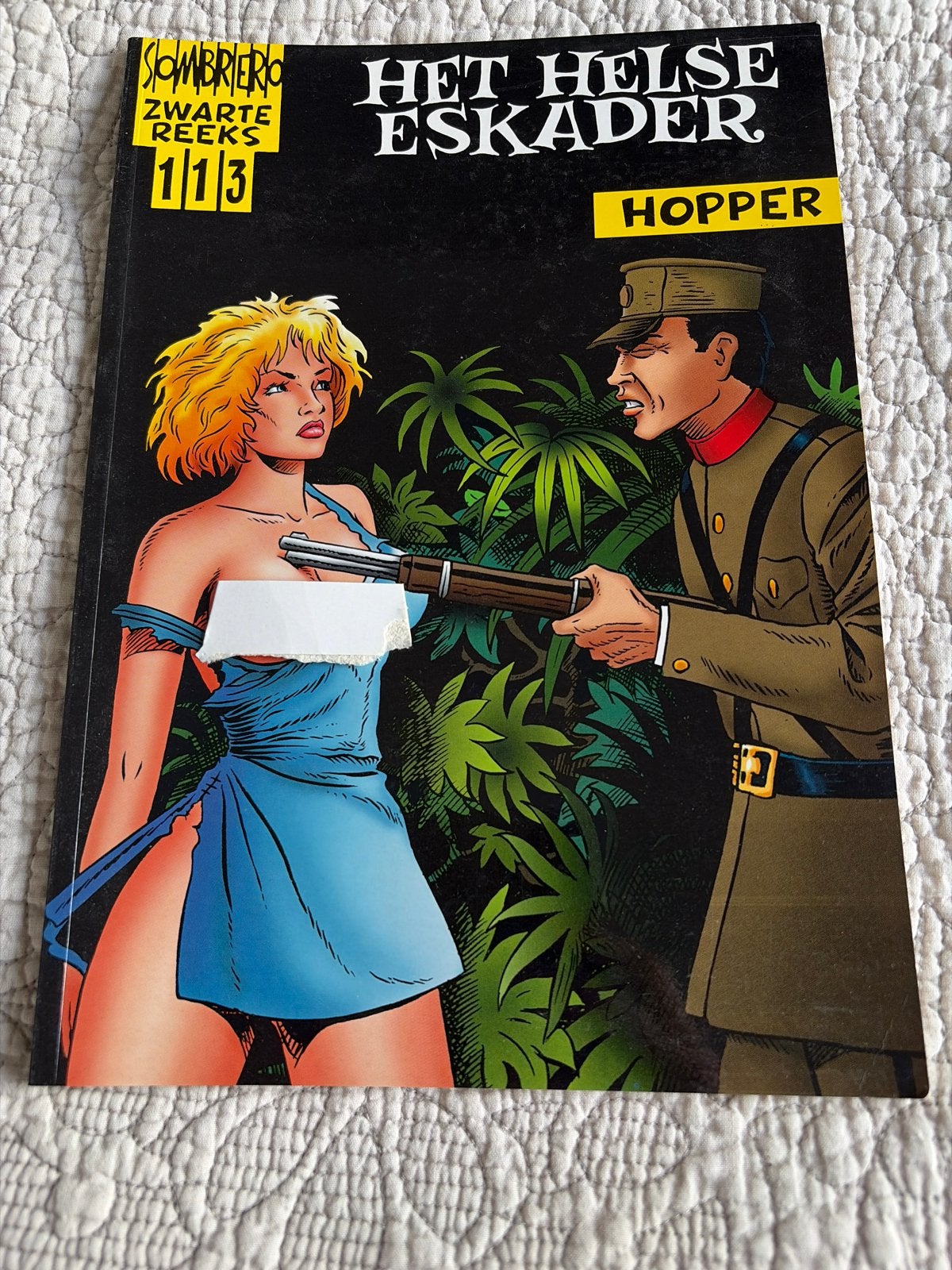 Sombrero Zwarte Reeks 1/3: Het Helse Eskader - Hopper, Boeken, Stripboeken, Eén stripboek, Ophalen of Verzenden, Zo goed als nieuw