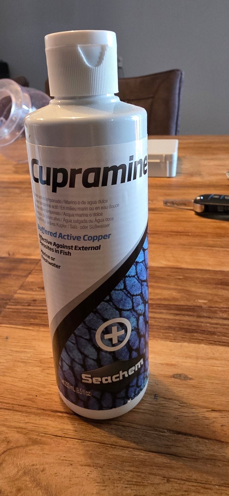 Cupramine Seachem, Ophalen of Verzenden, Zo goed als nieuw