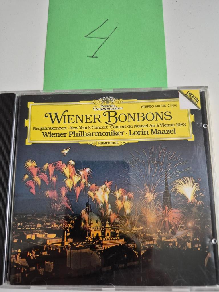 Wiener Bonbons - Nieuwjaarsconcert Wiener Philharmoniker, Ophalen of Verzenden