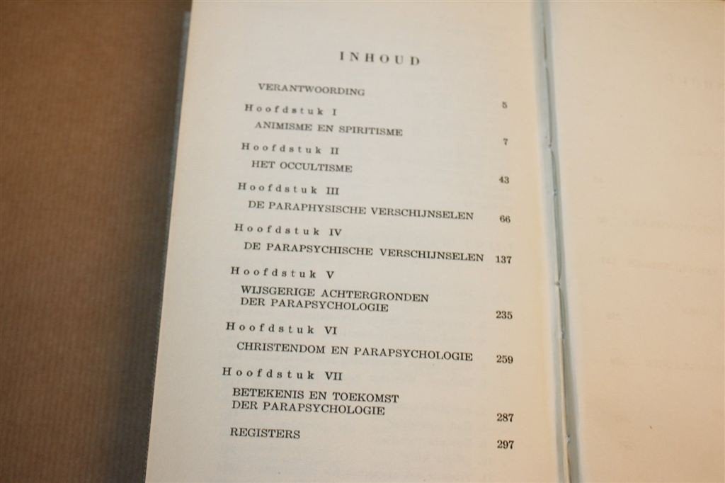 De Parapsychologie — F.J. Tolsma, Vintage 1950, Ophalen of Verzenden, Gelezen, Overige onderwerpen, Achtergrond en Informatie