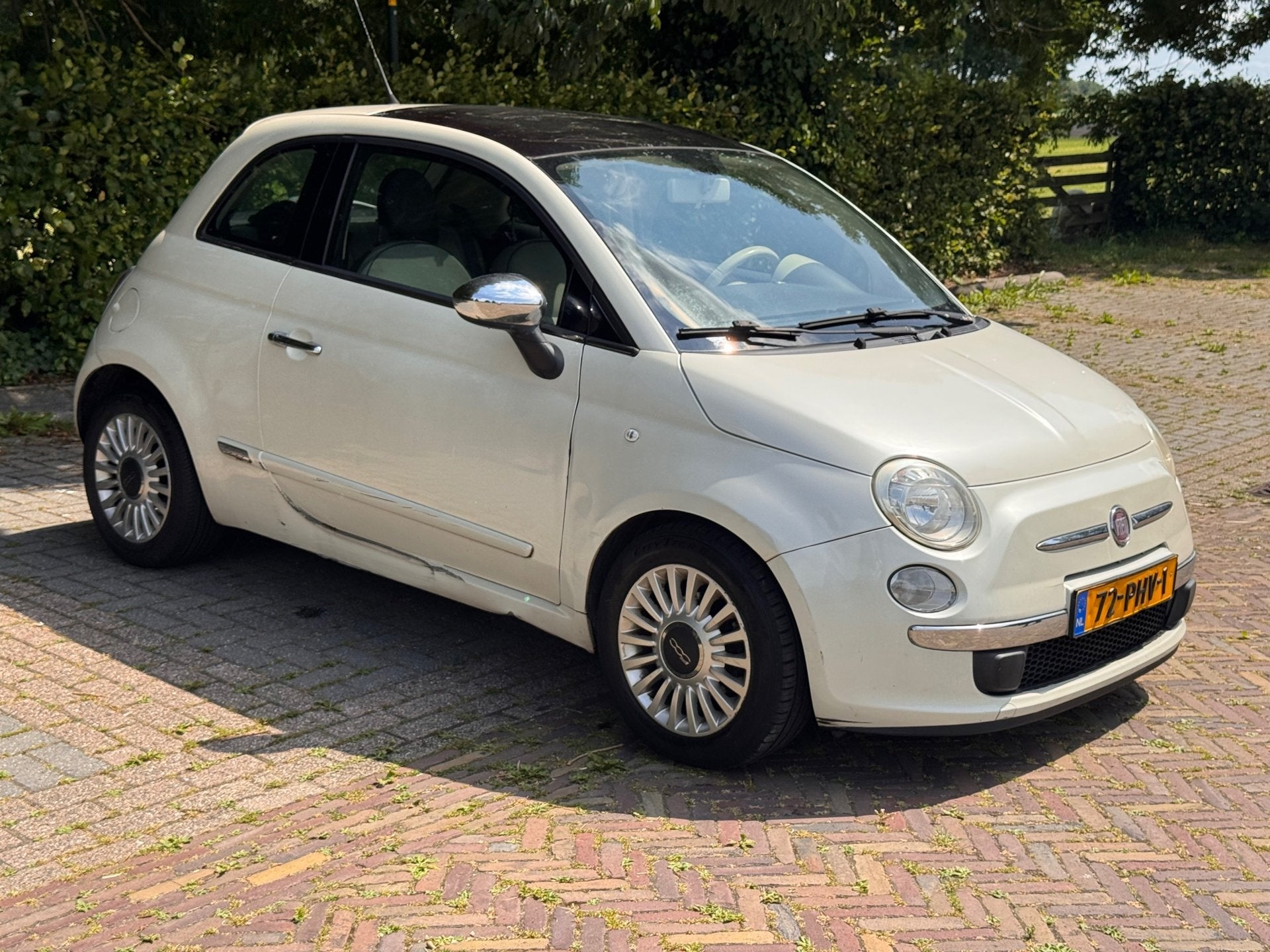 Fiat 500 0.9 TwinAir Lounge uit 2011, Auto's, Voorwielaandrijving, Euro 5, Gebruikt, 31 €/maand