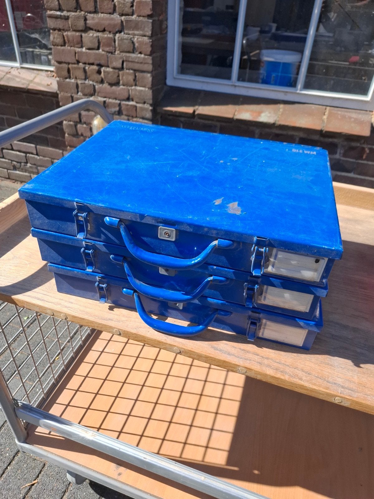 Set van 3 Sortimo gereedschapskoffers, Doe-het-zelf en Verbouw, Ophalen, Gebruikt