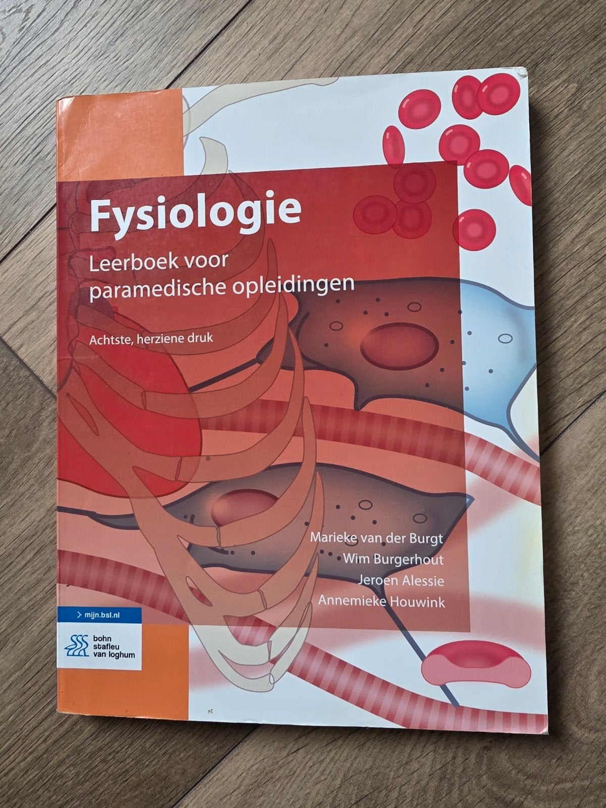 Fysiologie: Leerboek voor paramedische opleidingen (8e druk), Ophalen of Verzenden, Beta, Zo goed als nieuw, HBO
