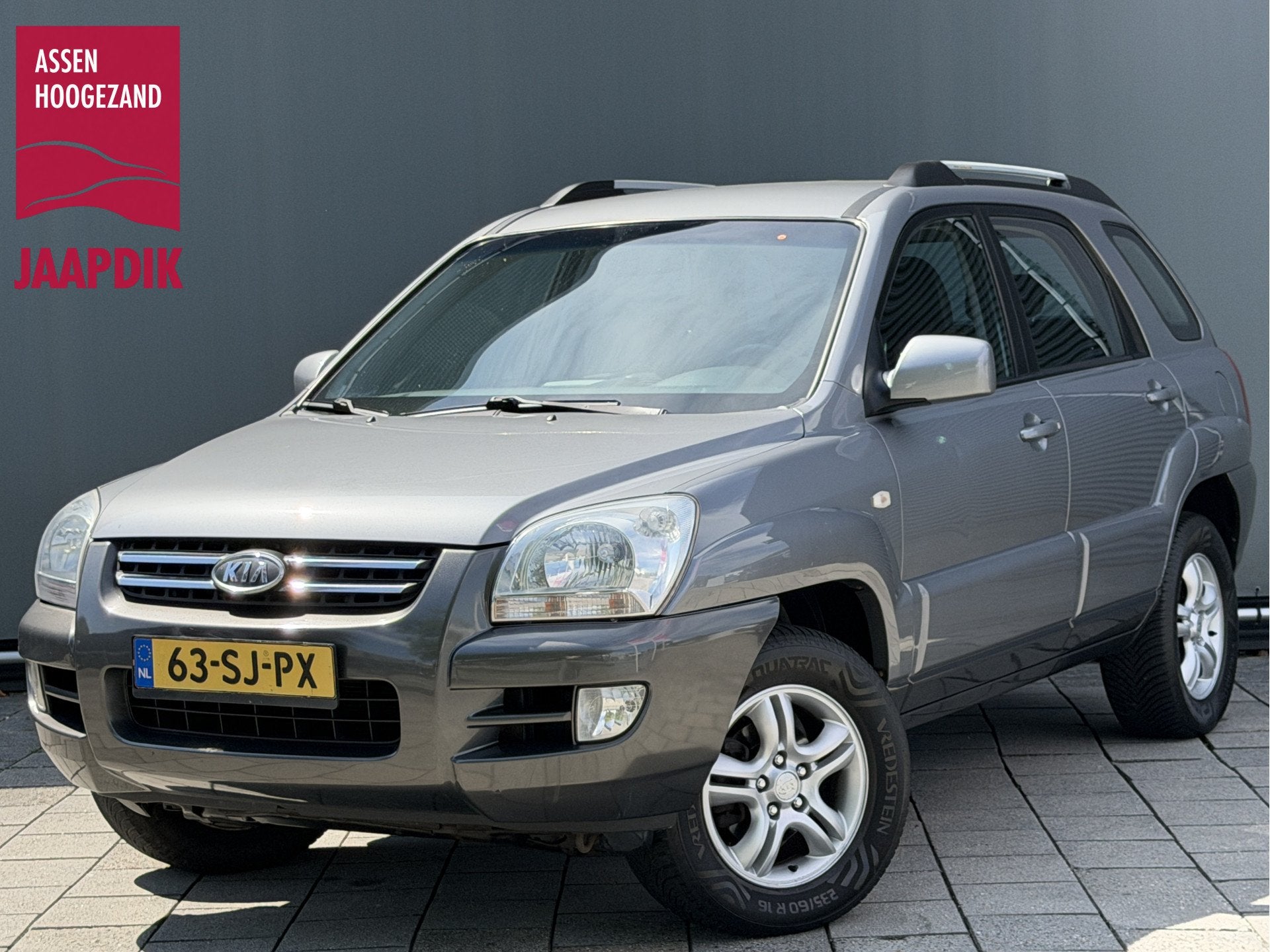 Kia Sportage BWJ 2006 | 2.0 CVVT 142PK Executive | TREKHAAK, Auto's, 1442 kg, Gebruikt, Zwart, 4 cilinders