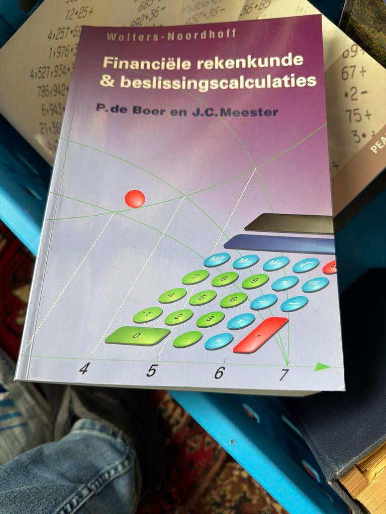 Financiële rekenkunde & beslissingscalculaties, Boeken, Ophalen of Verzenden, Gamma, Gelezen, Niet van toepassing