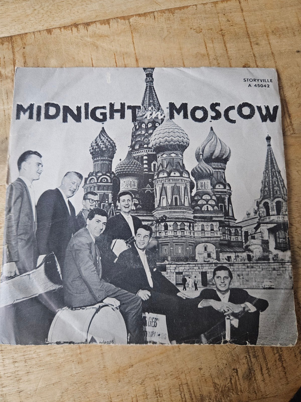 Jan Burgers and His New Orleans Syncopators - Midnight Mosco, Gebruikt, 7 inch, EP, Jazz en Blues