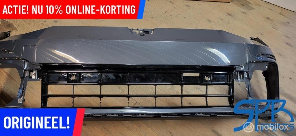 VW GOLF 8 VIII VOORBUMPER LC7Q R-LINE Spoiler GRILLE BUMPER, Nieuw, Ophalen of Verzenden, Bumper, Volkswagen