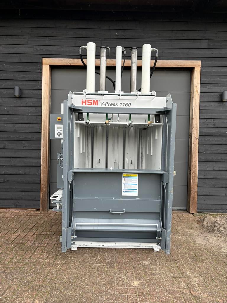 HSM V-Press 1160 MAX | 60 ton | Balenpers | Papierpers, Ophalen of Verzenden
