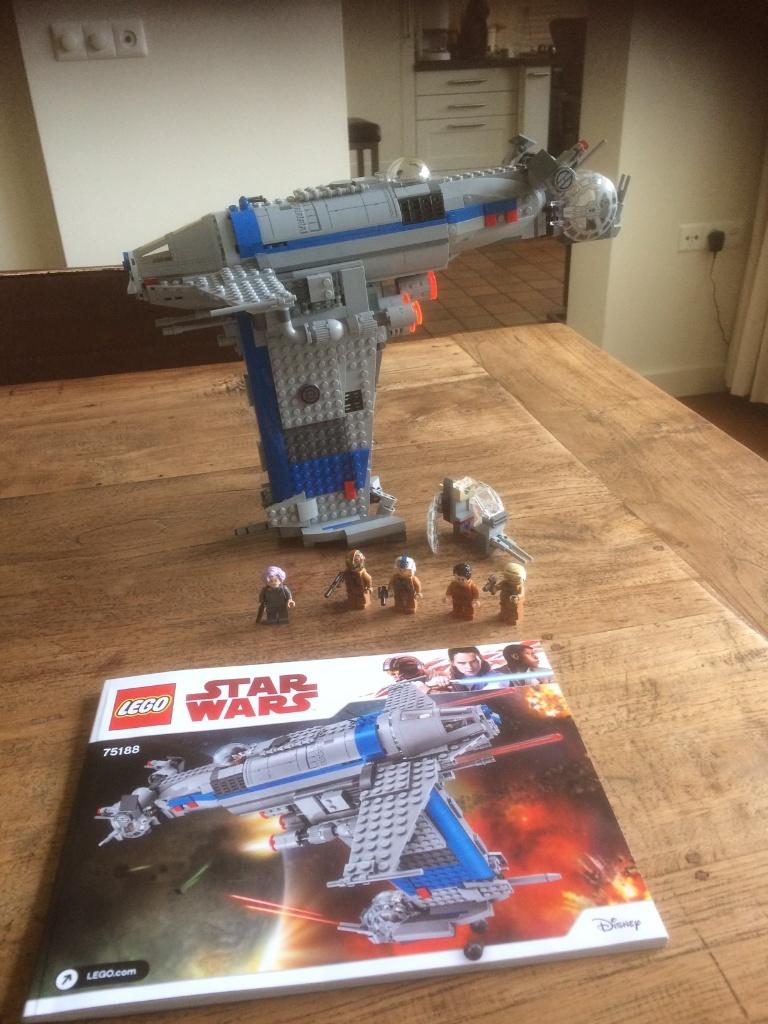 Lego Star Wars 75188 Resistance Bomber, Star Wars, Lego, Ophalen of Verzenden, Zo goed als nieuw