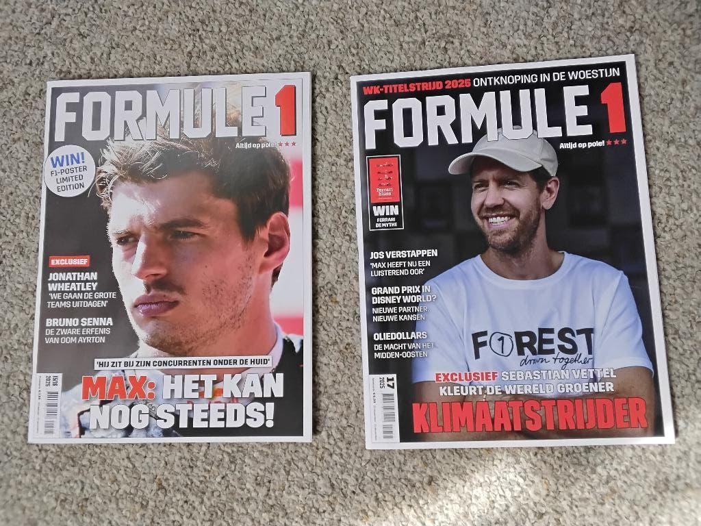 2 x Formule 1 magazine 2025, Ophalen of Verzenden, Nieuw, Formule 1