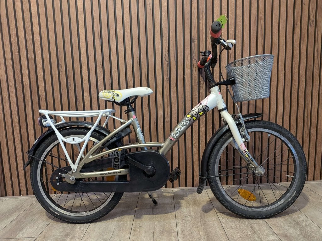 Loekie Lady 20 inch meisjesfiets, Terugtraprem, Gebruikt, Loekie, Niet ingevuld