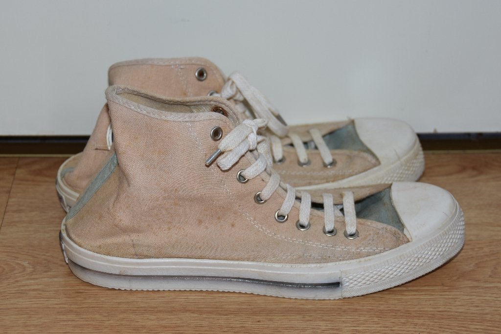Vintage Retro canvas sneakers gympen American Style maat 41, Verzenden, Sneakers of Gympen, Roze, Gedragen