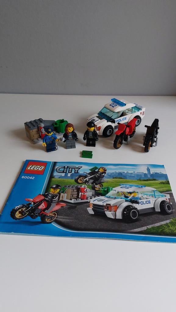Lego City Boevenjacht 60042, Ophalen of Verzenden, Gebruikt, Complete set, Lego