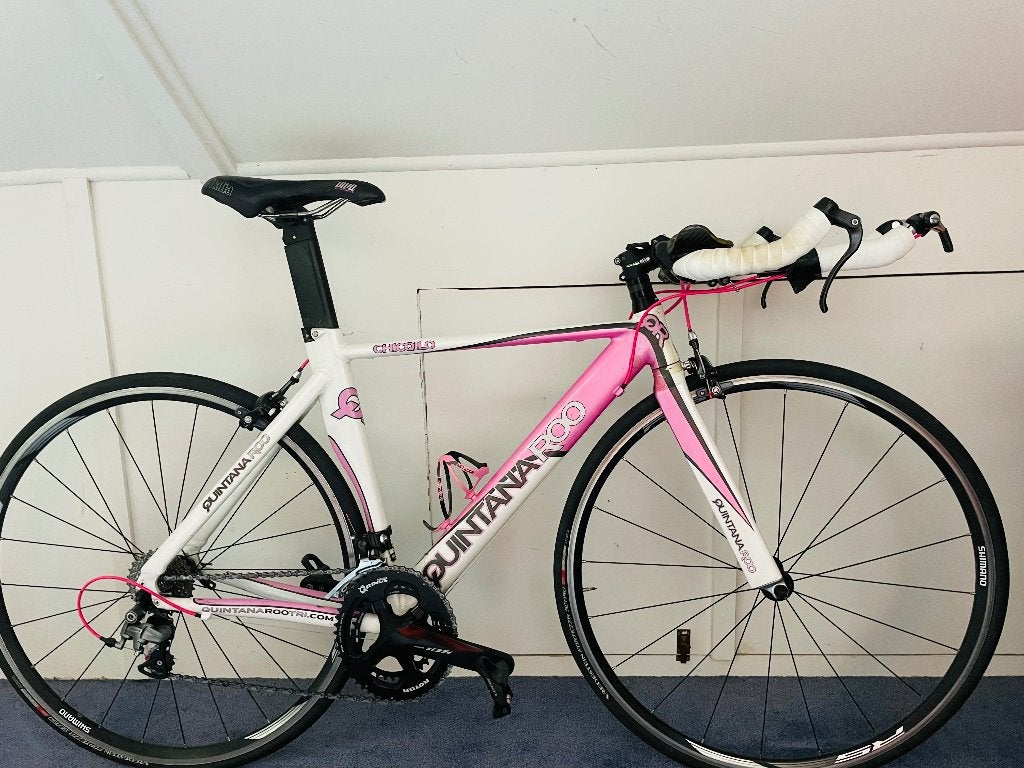 Quintana Roo Chicqilo Tijdritfiets, Minder dan 10 versnellingen, Gebruikt, Aluminium, 49 tot 53 cm