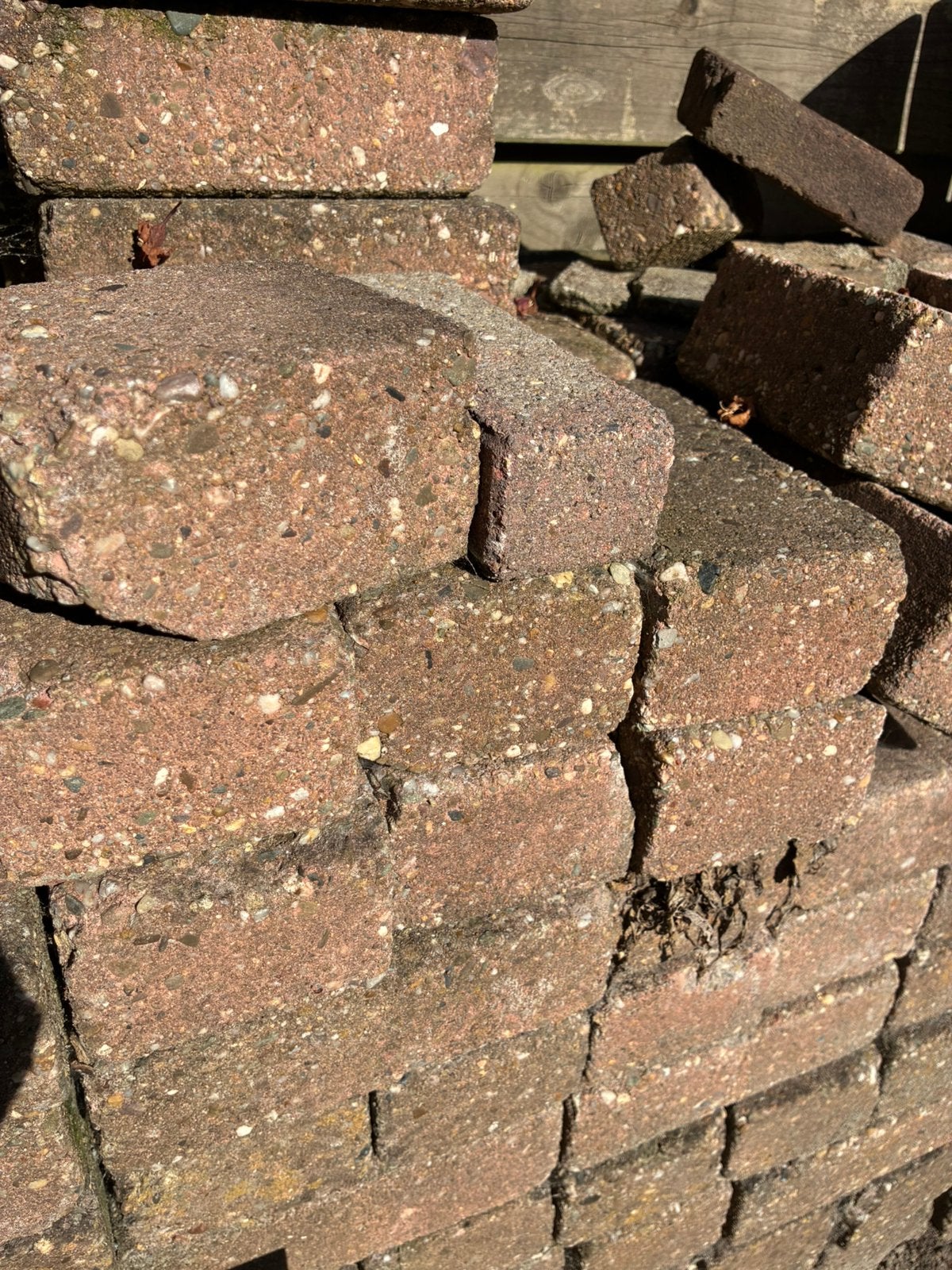 Tuintegels / klinkers gratis afhalen, Tuin en Terras, Ophalen, Zo goed als nieuw, Minder dan 5 m², Klinkers