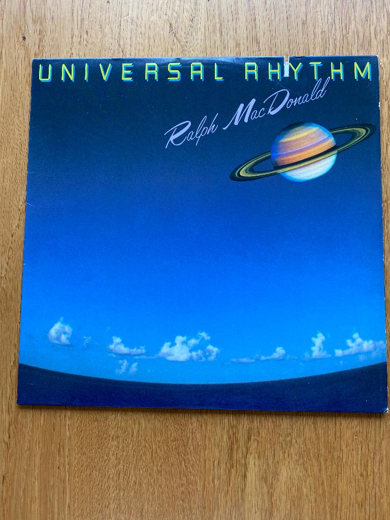 Ralph Macdonald – Universal Rhythm  1984 vinyl, Ophalen of Verzenden, Zo goed als nieuw, 12 inch