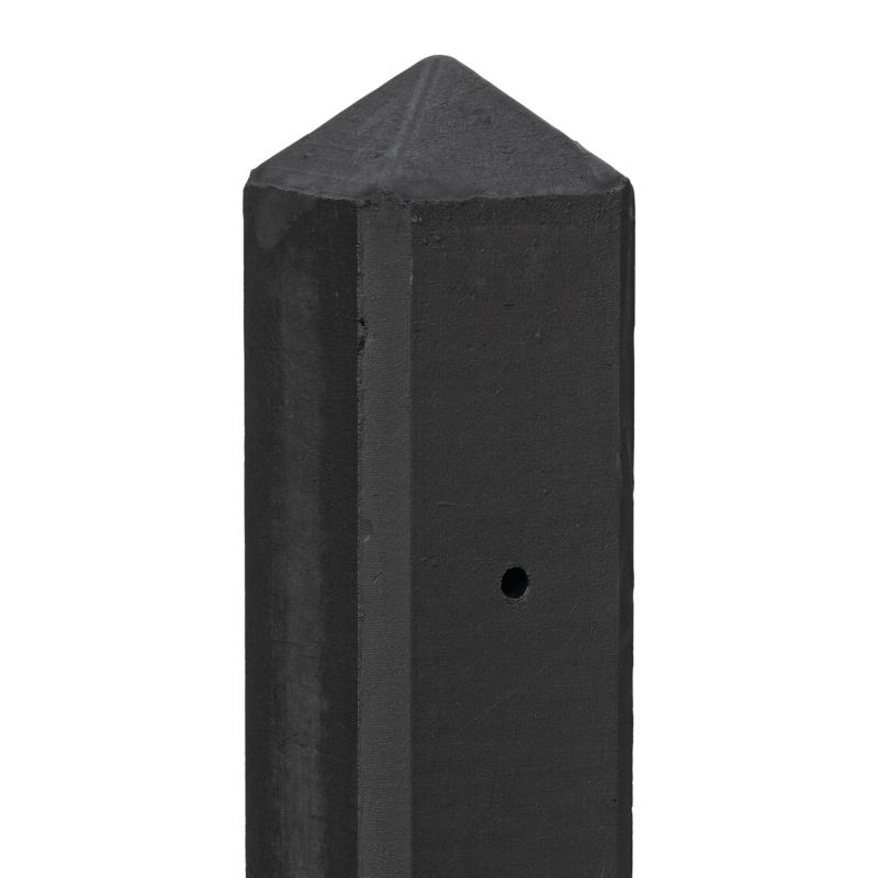 paal gecoact diamantenkop 10x10x280, Ophalen of Verzenden, Nieuw, 180 tot 250 cm, Palen