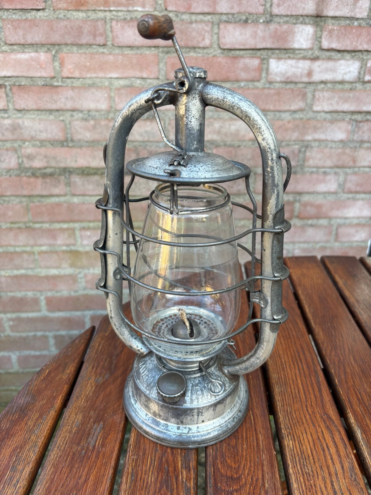 Frowo 520 Stormlamp, lantaarn olielamp, Antiek en Kunst, Ophalen of Verzenden