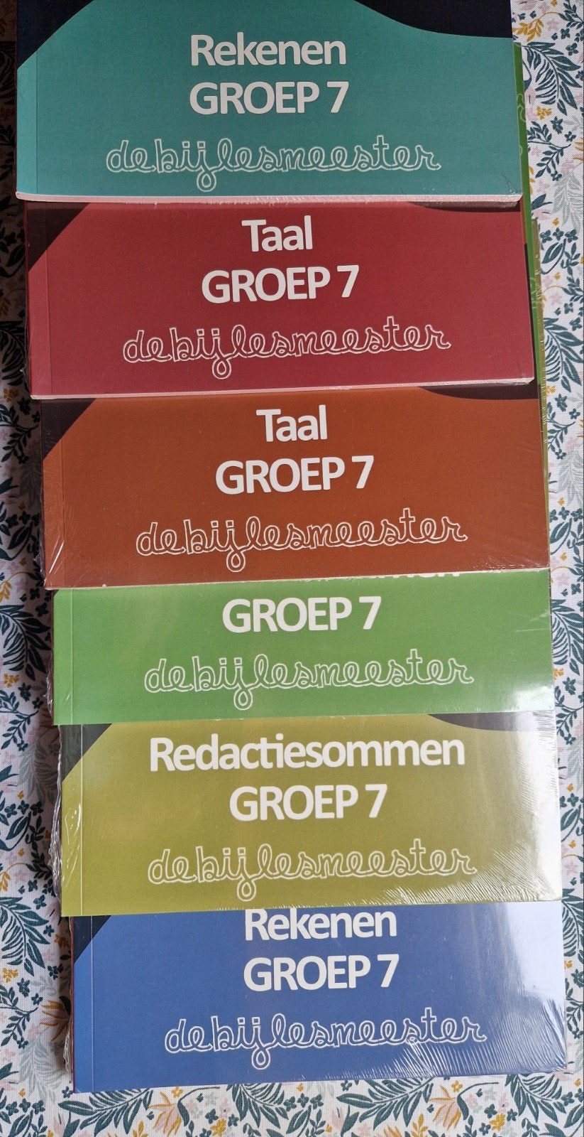 De Bijlesmeester Groep 7: Rekenen, Taal, Redactiesommen, Ophalen of Verzenden, Nieuw, Overige niveaus, Nederlands