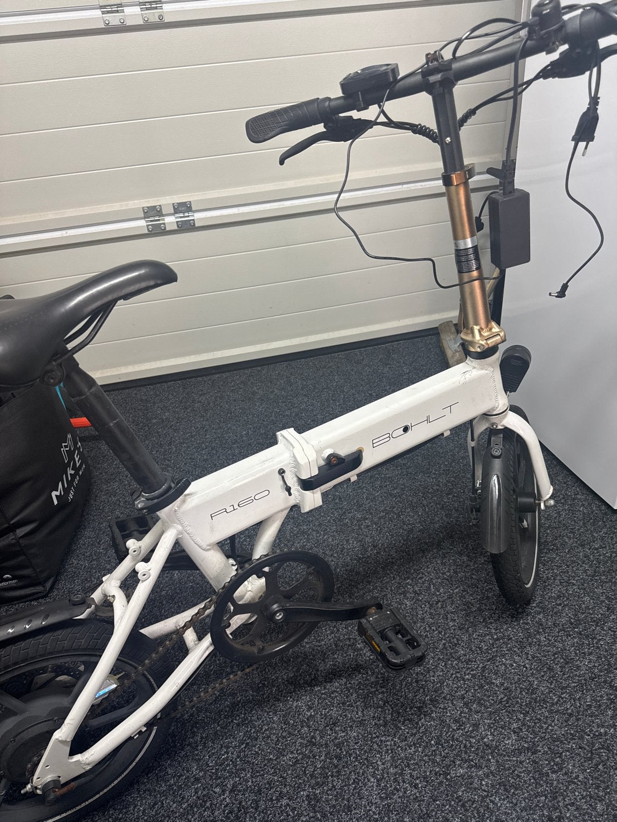 De Bohlt R160 elektrische vouwfiets (accu defect), Minder dan 30 km per accu, Gebruikt, Minder dan 47 cm, Ophalen