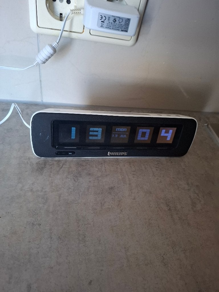 Philips klokradio, Audio, Tv en Foto, Ophalen of Verzenden, Gebruikt, Overige typen