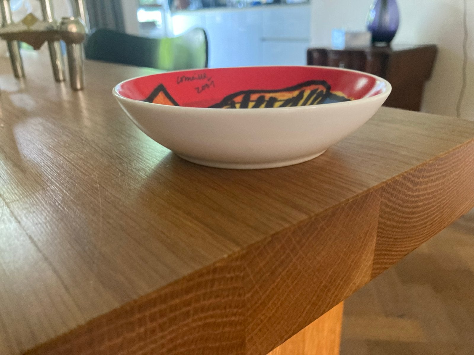 Corneille snack schaaltjes - Set van 4 kunst schaaltjes, Ophalen of Verzenden