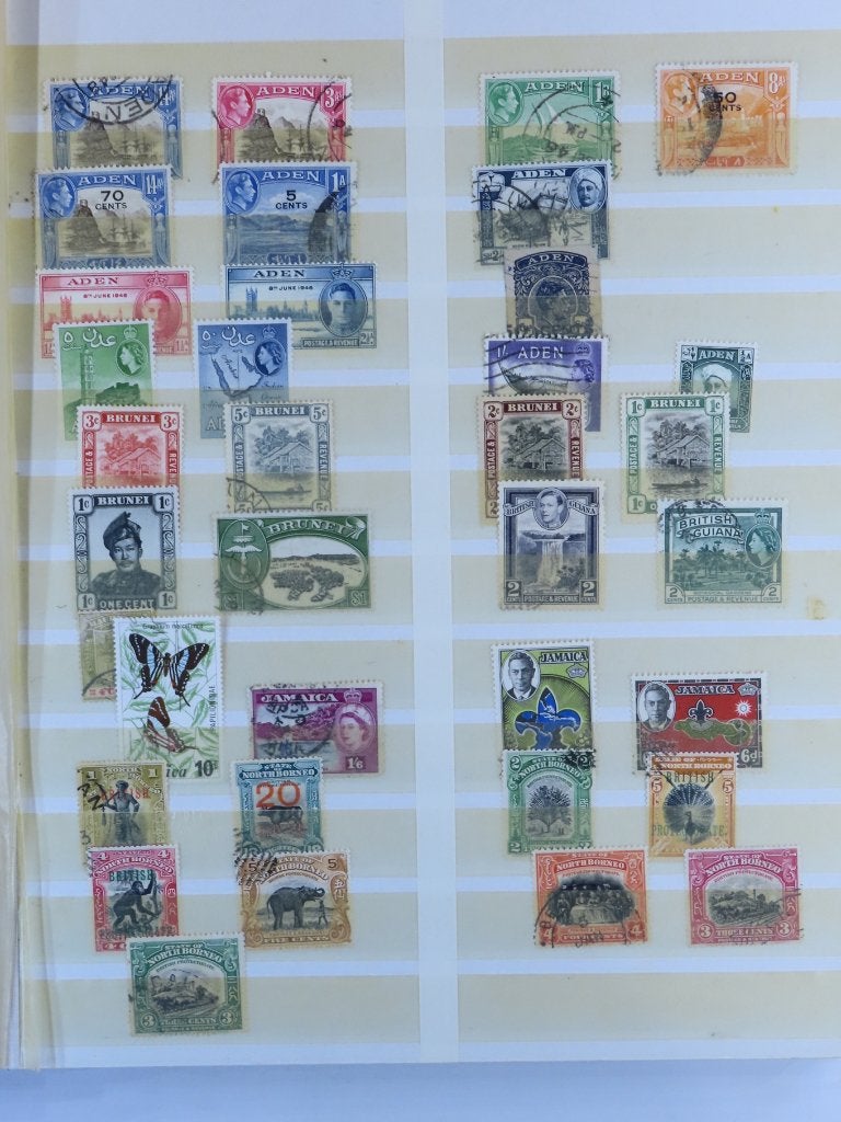 ENGELSE KOLONIËN veel BRITS AZIË met modern PFR. (B274) 1/2, Ophalen of Verzenden, Buitenland