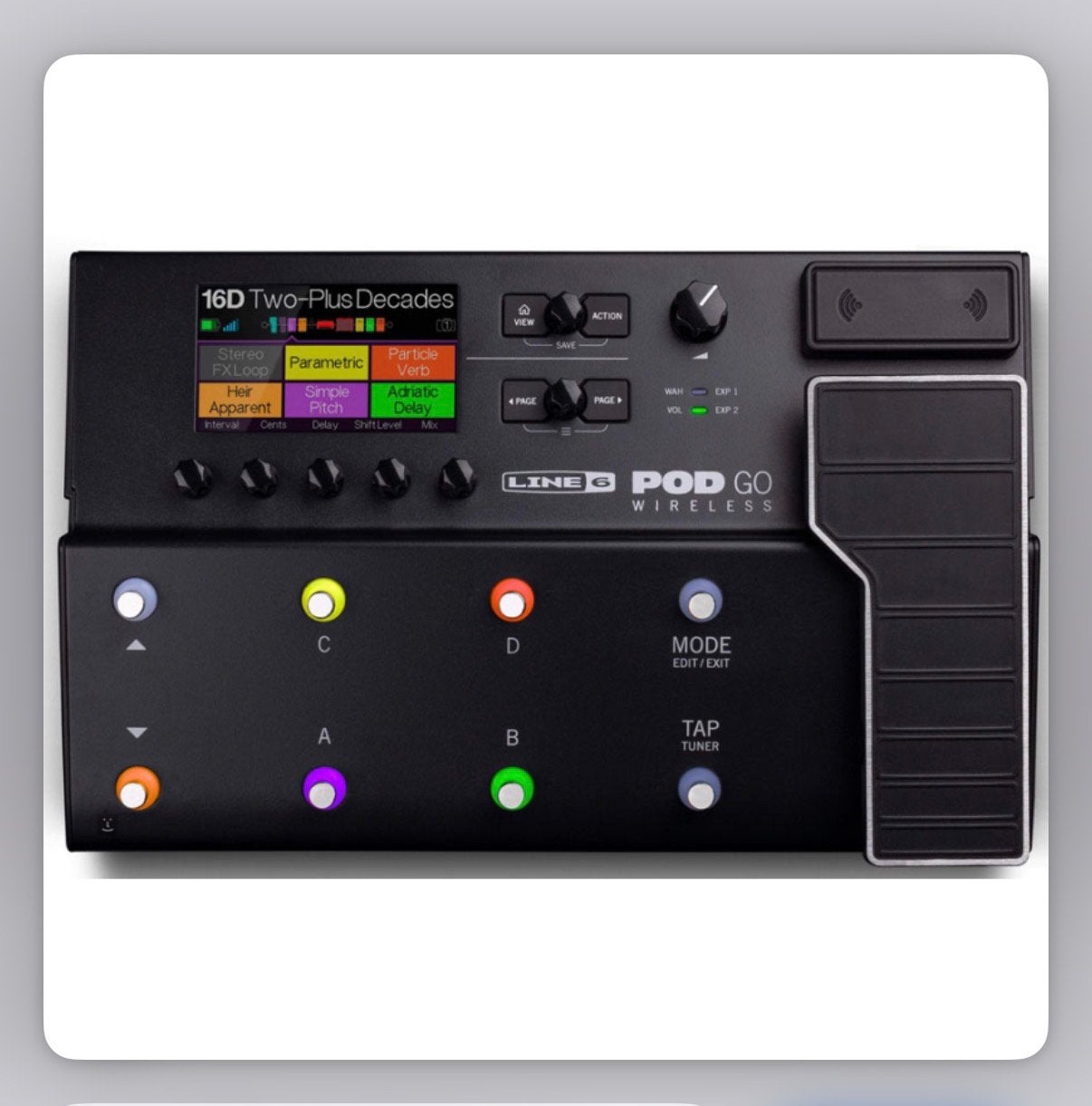 GEZOCHT: Line 6 Pod Go Wireless, Muziek en Instrumenten, Versterkers | Bas en Gitaar, Ophalen, Zo goed als nieuw