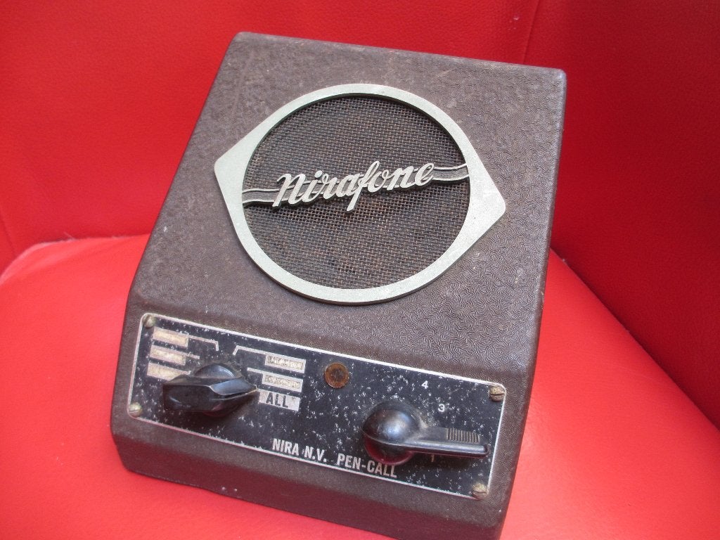Vintage Nirafone Intercom Systeem - Nira N.V. Pen-Call, Ophalen of Verzenden