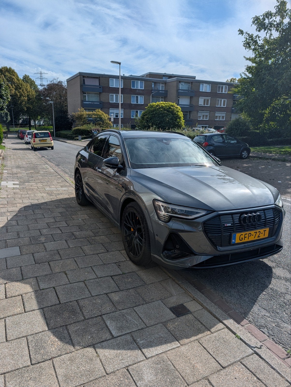 Audi e-tron Sportback 55 SOH91% S-Line PANO 
Matrix, Auto's, Automaat, Bluetooth, Elektrisch, Vierwielaandrijving