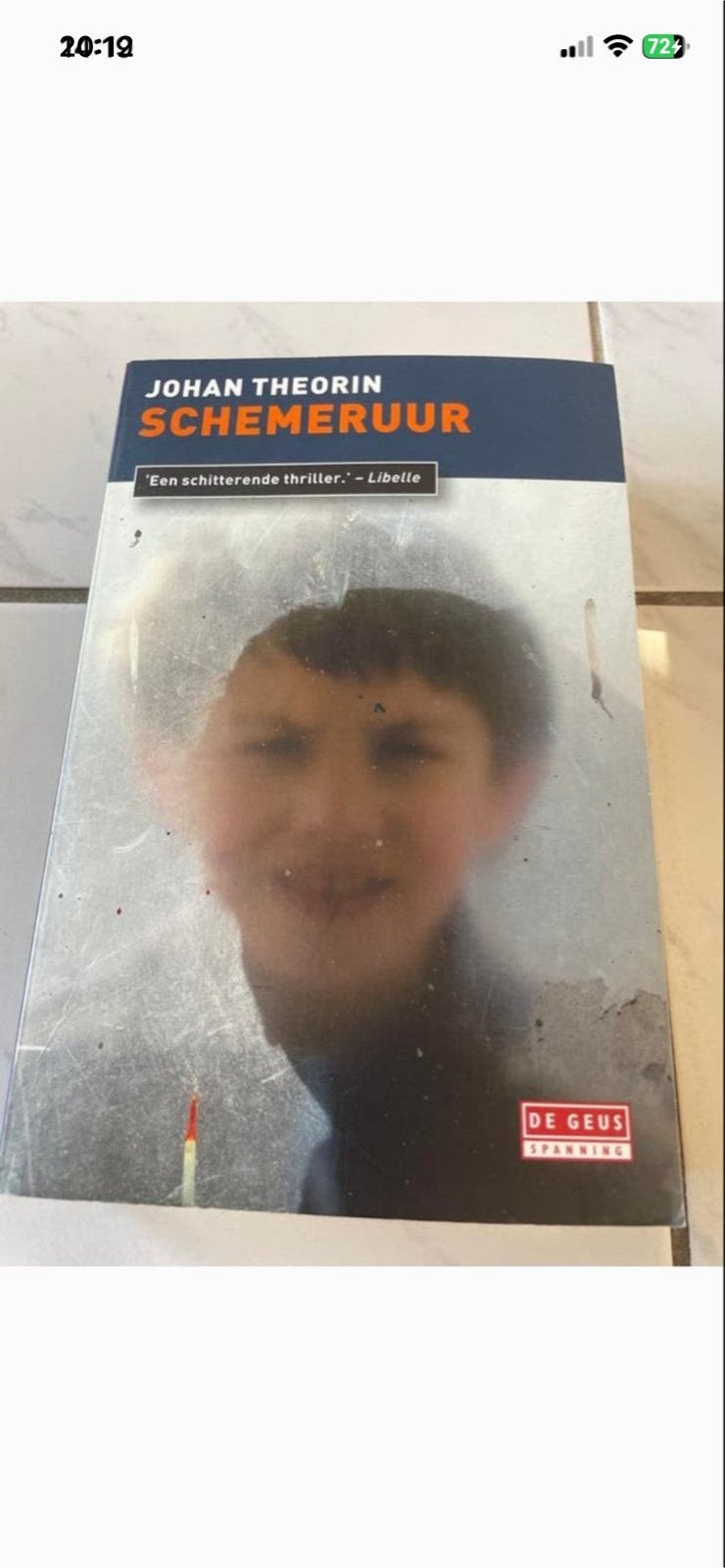 Johan Theorin - Schemeruur (Thriller), Boeken, Ophalen of Verzenden, Gelezen