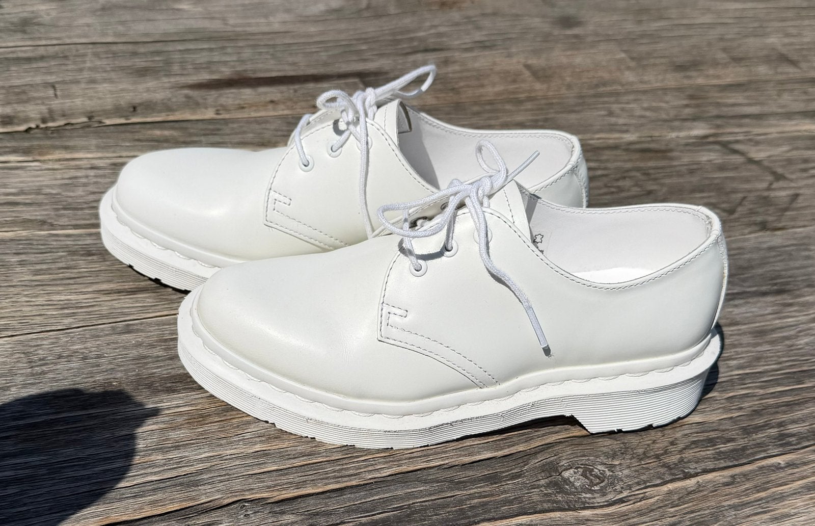 Dr. Martens 36 1461 MONO SMOOTH LEREN OXFORD SCHOENEN, Kleding | Dames, Schoenen, Nieuw, Overige typen, Wit, Ophalen of Verzenden