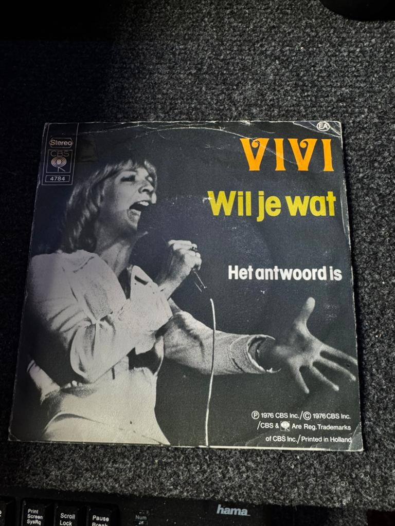 Vivi - Wil je wat / Het antwoord is - Single (1976), Gebruikt, Originele persing, 7 inch, Single